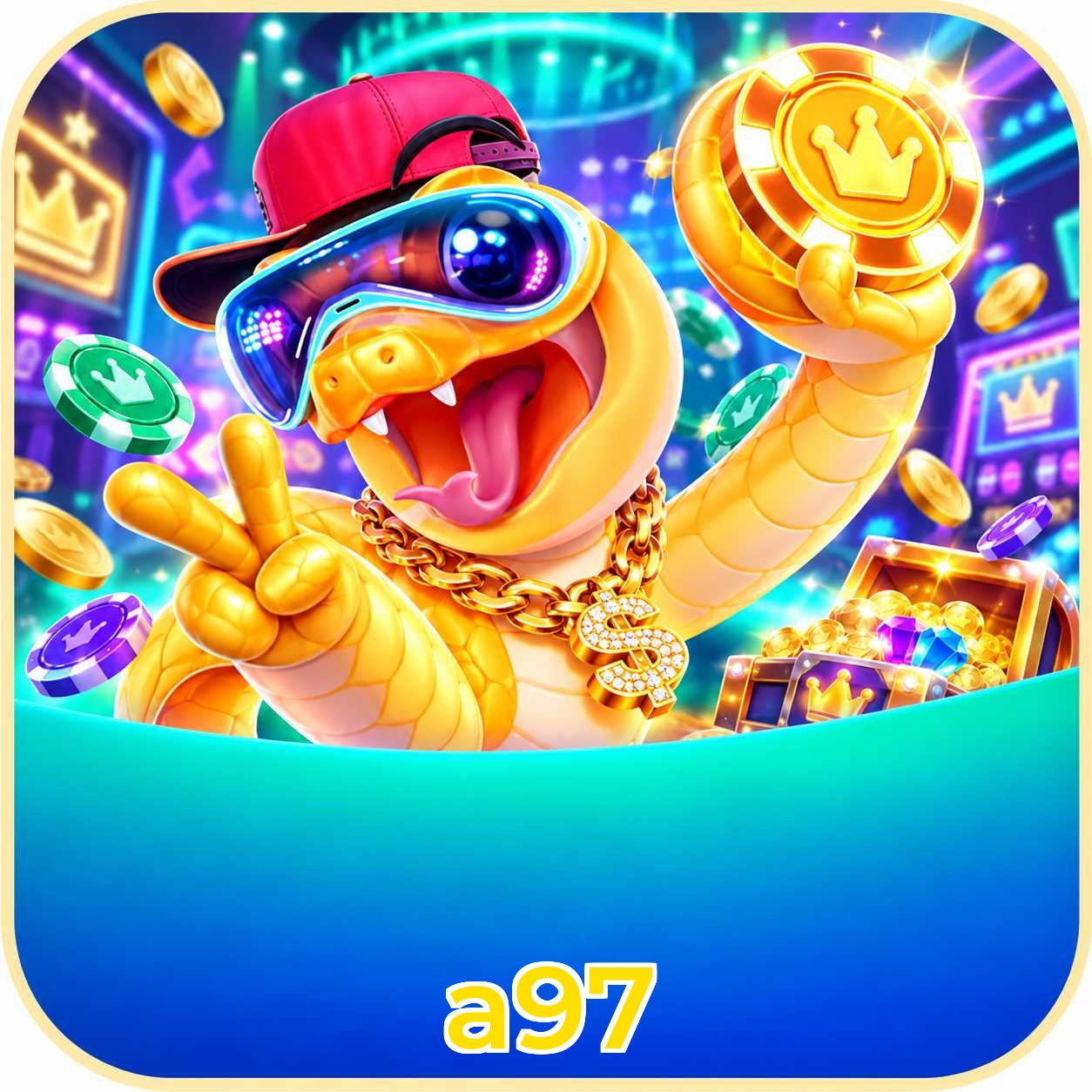 Interface de jogos na a97 incluindo Plushie Frenzy